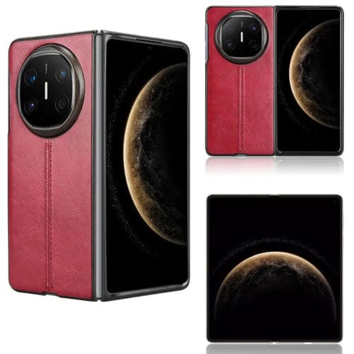 Funda Trasera Huawei Mate X6 Estampado de Vaca (Roja)