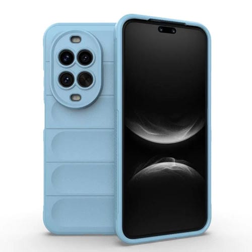 Funda de TPU + franela para Huawei nova 14 Ultra Magic Shield (azul claro)
