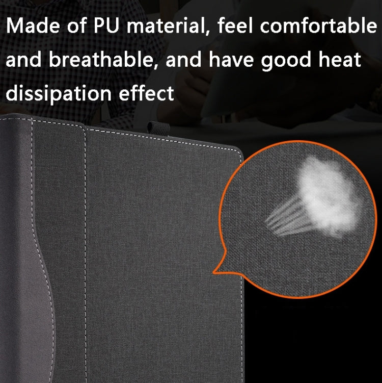 Funda Protectora de Cuero para Portátil Lenovo Ideapad Slim 3 16Irh10/16AHP10 a Prueba de Golpes (Azul Oscuro)