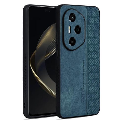 Funda para Teléfono Azns con Efecto Piel en Relieve 3D para Honor 300 Pro/300 Ultra (Verde Oscuro)