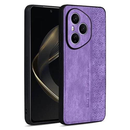 Funda para Honor 400 Pro Global de 160,8 mm con relieve 3D AZNS (morado)