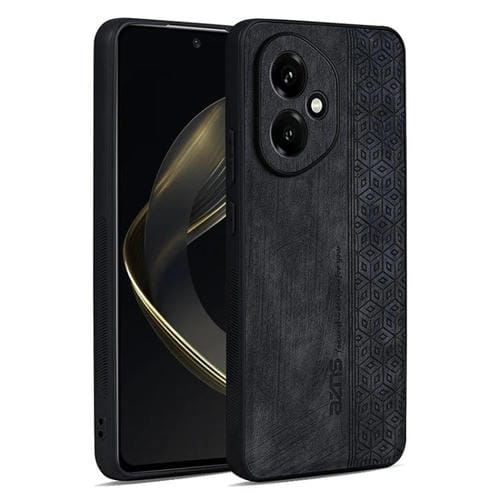 Funda para teléfono Honor 400 Global de 156,5 mm con relieve AZNS 3D y tacto suave (negra)