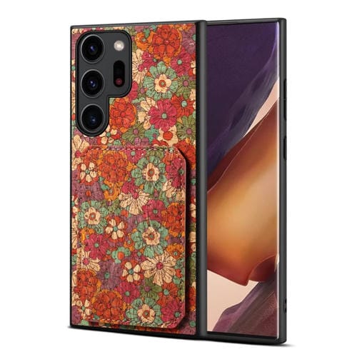 Funda para Teléfono Samsung Galaxy Note20 Ultra con Ranura para Tarjeta Dual (Rojo)