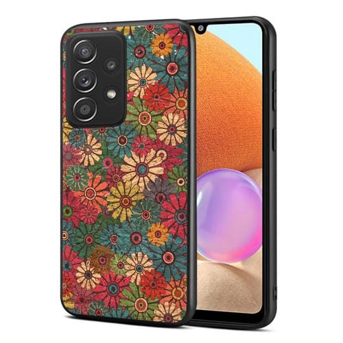 Funda para Teléfono Samsung Galaxy A32 Four Seasons Flower Language TPU (Verde Primavera)