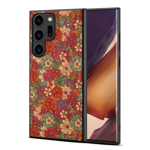 Funda para Teléfono Samsung Galaxy Note20 Ultra Four Seasons Flower Language TPU (Rojo Verano)