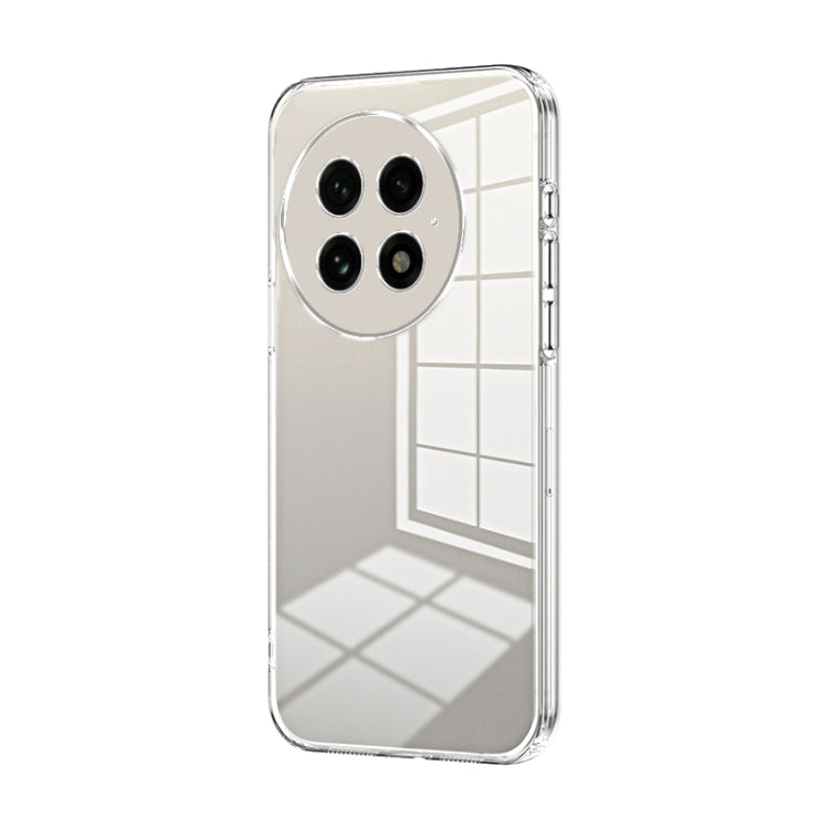 Funda para Teléfono OnePlus 13 con Orificios Finos y Revestimiento Transparente (Transparente)