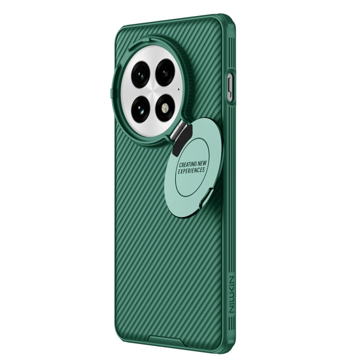 Funda para Teléfono Nillkin Camshield Prop Magsafe con Soporte Magnético para OnePlus 13 (Verde)