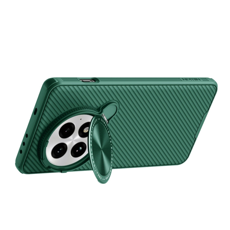 Funda para Teléfono Nillkin Camshield Prop Magsafe con Soporte Magnético para OnePlus 13 (Verde)