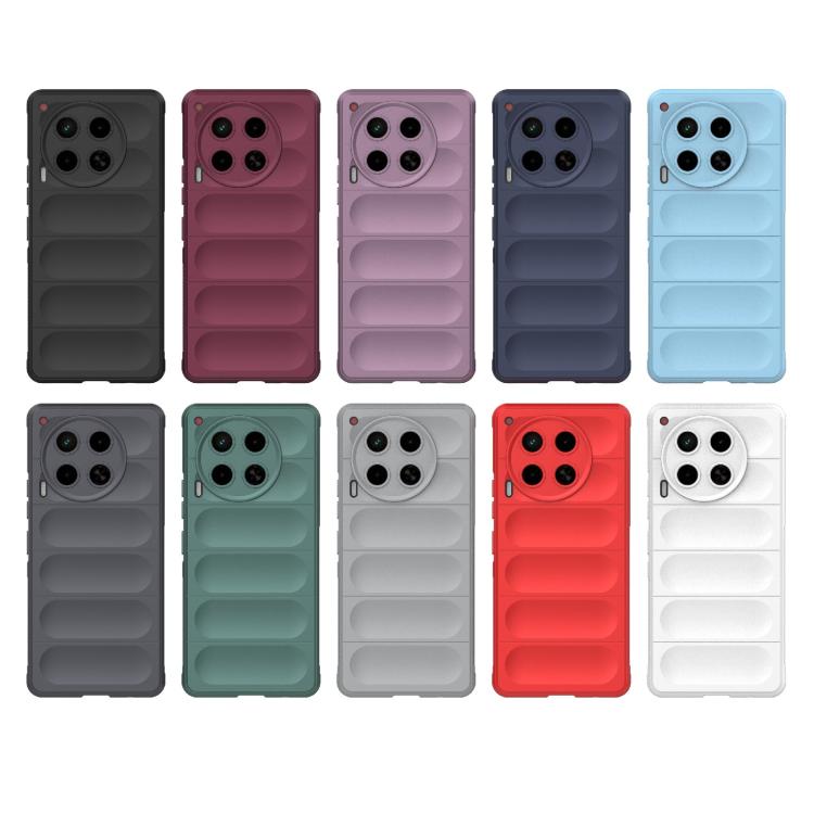 Funda TPU + Franela Tecno Camon 30 4G Global Magic Shield (Verde Oscuro)