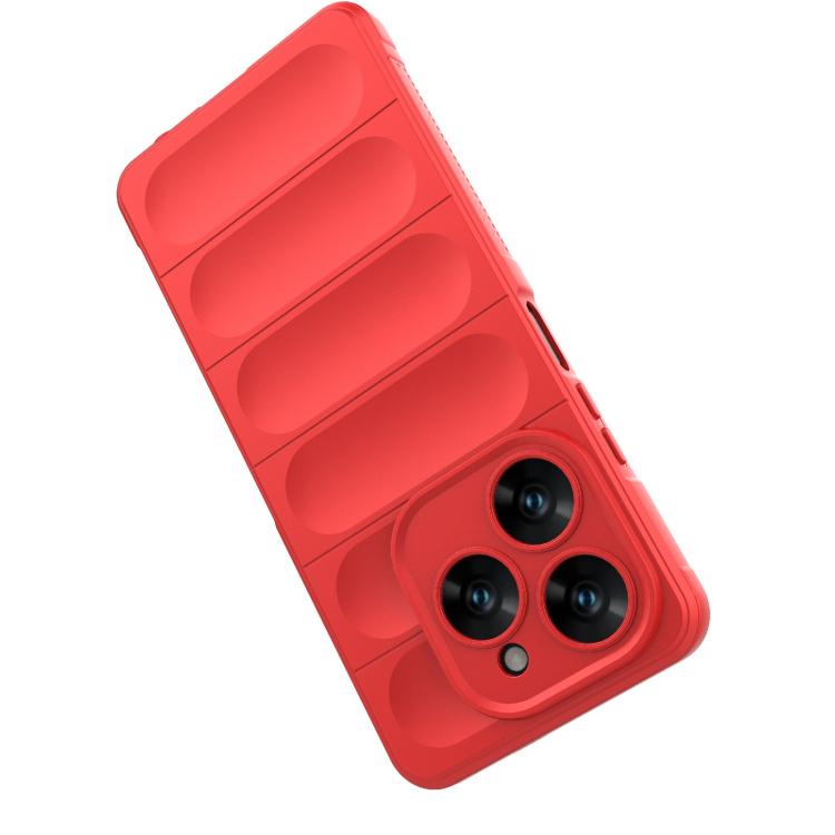 Funda TPU + Franela Protección Mágica Global para Tecno Spark 20 Pro 4G (Verde Oscuro)