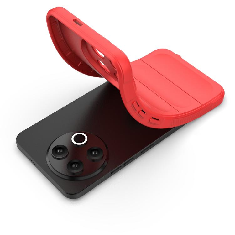 Funda TPU + Franela con Protección Mágica Global para Tecno Spark 30 Pro (Negra)