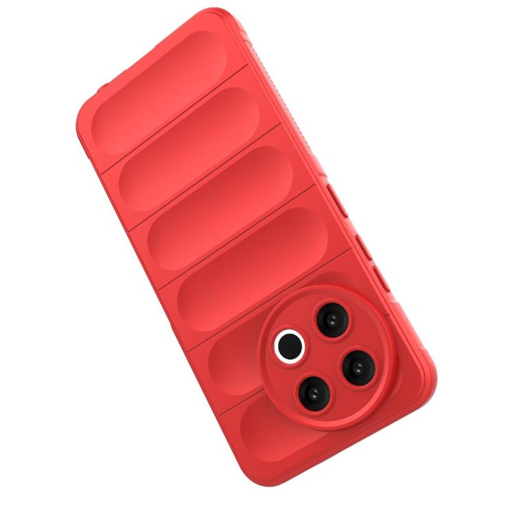 Funda TPU + Franela Tecno Spark 30 Pro Protección Mágica Global (Gris Oscuro)