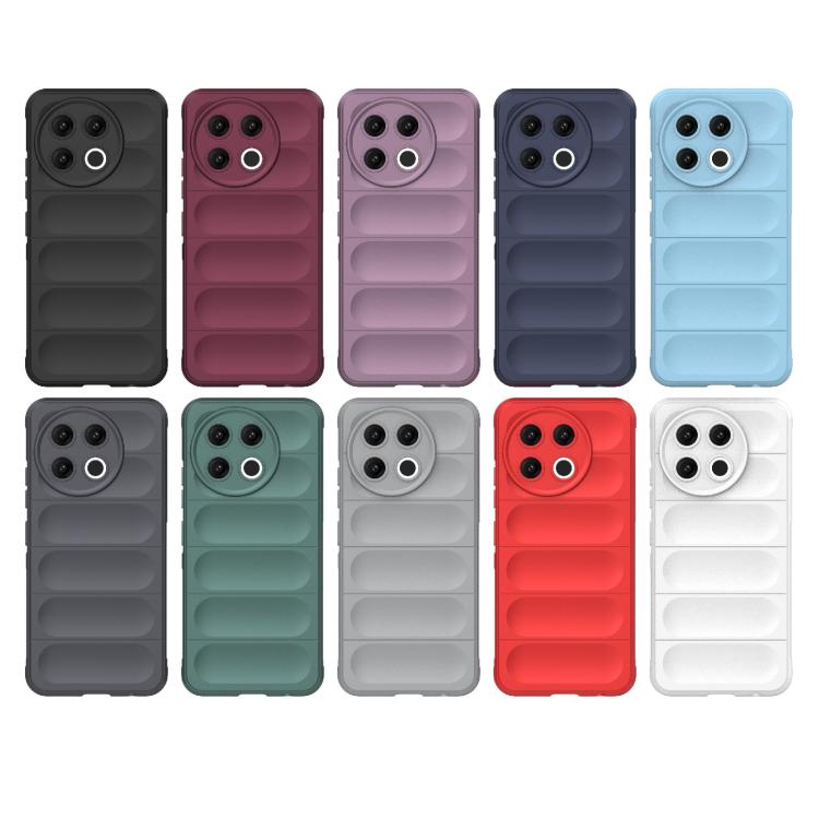 Funda TPU + Franela Tecno Spark 30 Pro Protección Mágica Global (Gris Oscuro)