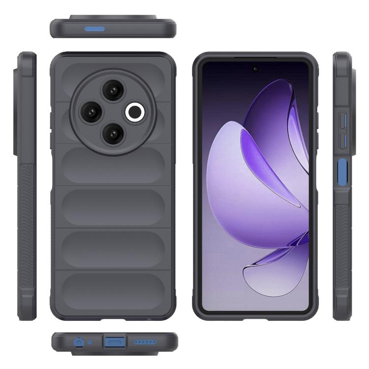 Funda TPU + Franela Tecno Spark 30 4G Global Magic Shield (Gris Oscuro)
