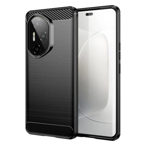 Funda de Teléfono TPU Fibra de Carbono para Honor 300 Ultra (Negra)