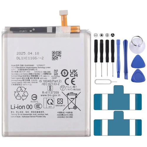 Reemplazo de batería de 5000 mAh para Galaxy S25 Ultra S938B/N/W/U/Q SM-S9380