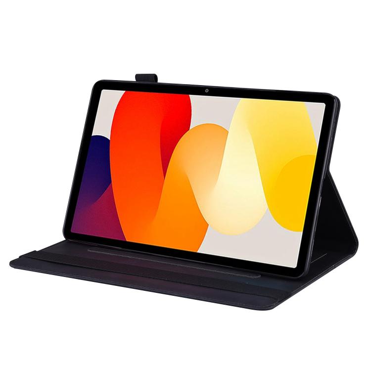 Funda de cuero a prueba de golpes para tableta Xiaomi Redmi K Pad (negra)