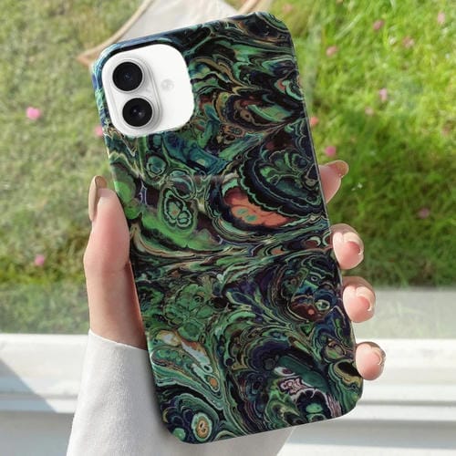 Funda de teléfono para iPhone 16 Plus Barniz de Agua en Barra para PC (Acuarela)