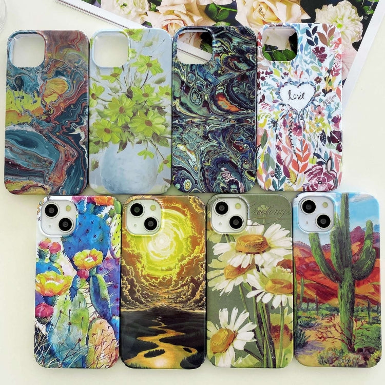 Funda para iPhone 16 Barniz de Agua en Barra para PC (Acuarela)