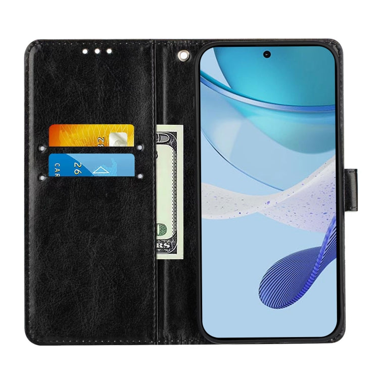 Funda de Cuero para OnePlus Nord N10 5G con Patrón Tigre Blanco y Negro