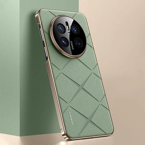 Funda de Cuero para Teléfono Huawei Mate 70 (Verde)