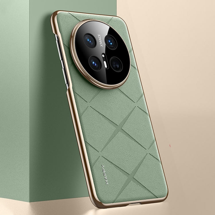 Funda de Cuero para Huawei Mate 70 Pro Protección Teléfono (Verde)