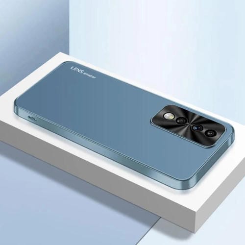 Funda Acrílico Esmerilado con Galvanoplastia para Honor 80 GT Ag (Azul Marino)