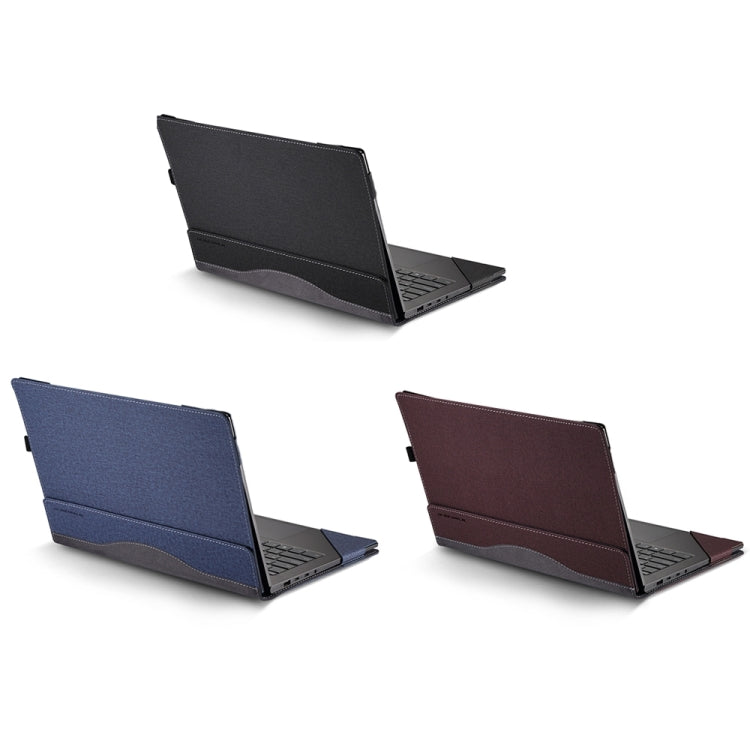 Funda protectora cuero HP OmniBook 7 Flip 16 pulgadas (16-au) a prueba de golpes (Negro)