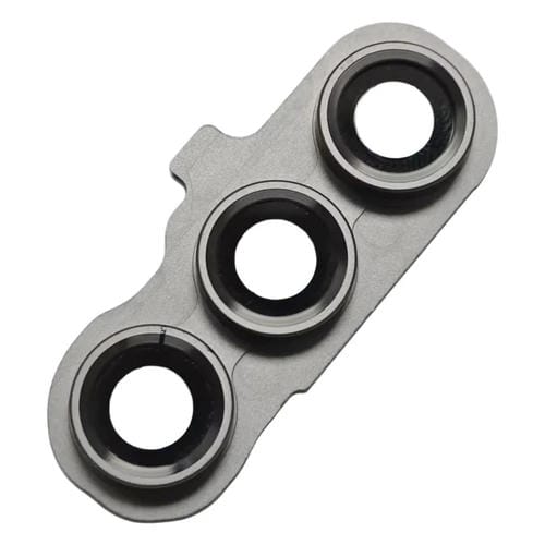 Tampa da Lente da Câmara Traseira Samsung Galaxy S23 FE SM-S711B (Preto) - Pacote de (10 Peças)