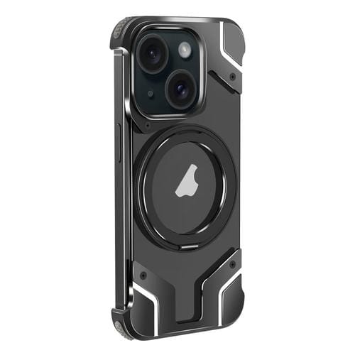 Soporte giratorio para iPhone 15 Magsafe sin bordes teléfono (Negro) - MOVILSTORE
