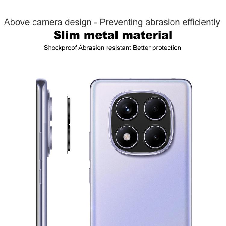 Protector de lente de cámara IMAK de metal para Redmi Note 14 Pro 4G Global