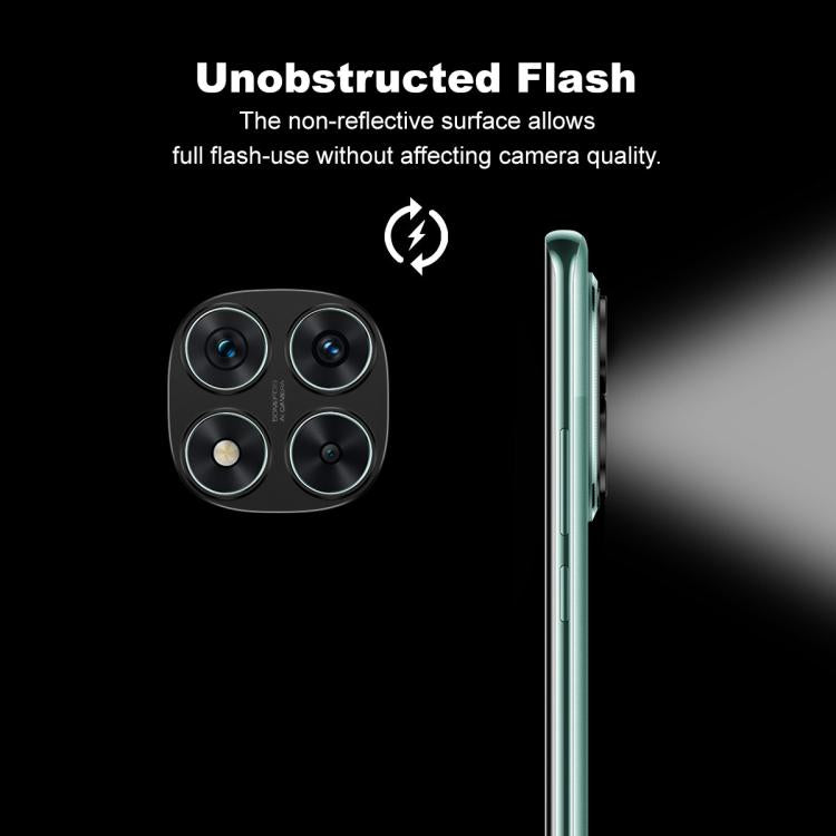 Protector de lente de cámara IMAK de metal para Redmi Note 14 Pro 5G / POCO X7