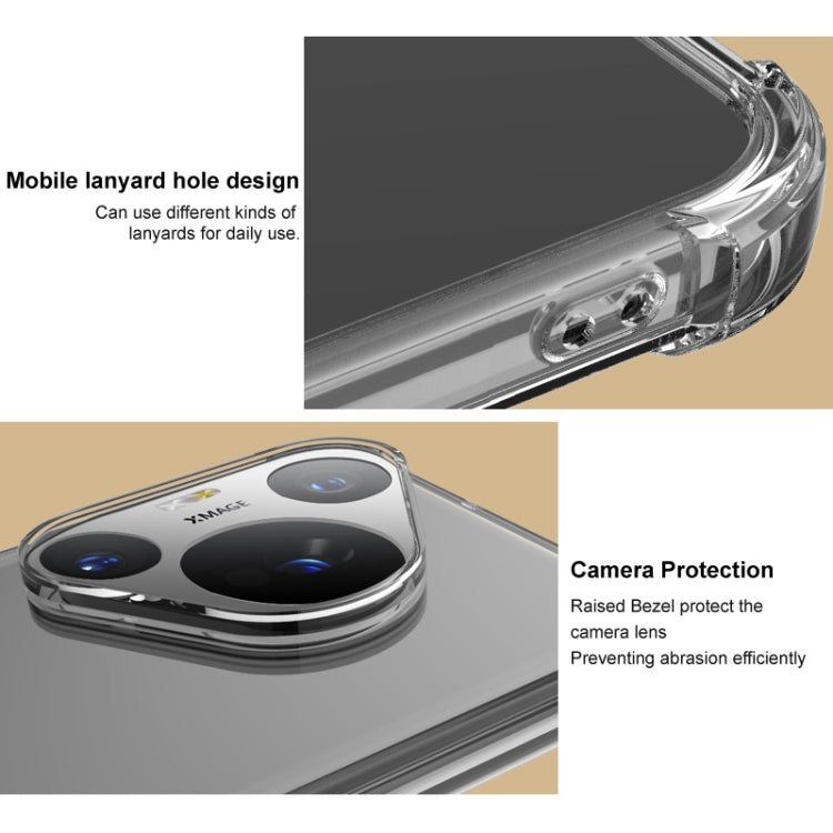 Funda TPU a Prueba de Golpes con Airbag Imak para OnePlus 13 5G (Transparente)