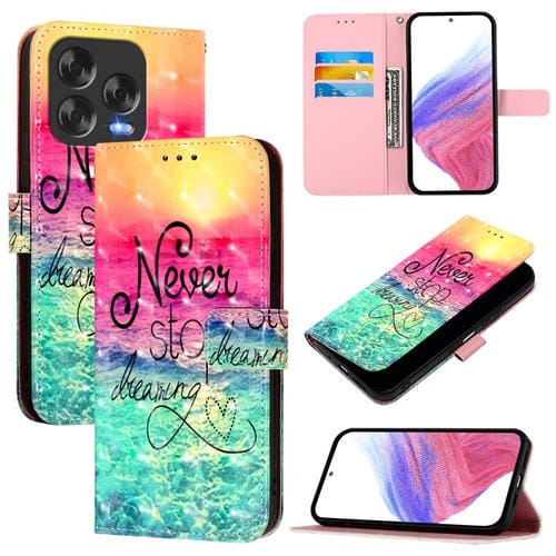 Funda de Cuero con Tapa Horizontal para ZTE Blade V70 (Chasing Dreams)