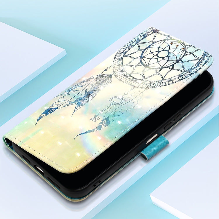 Funda de Cuero con Tapa Horizontal y Pintura 3D para Itel A80 4G (Dream Wind Chimes)