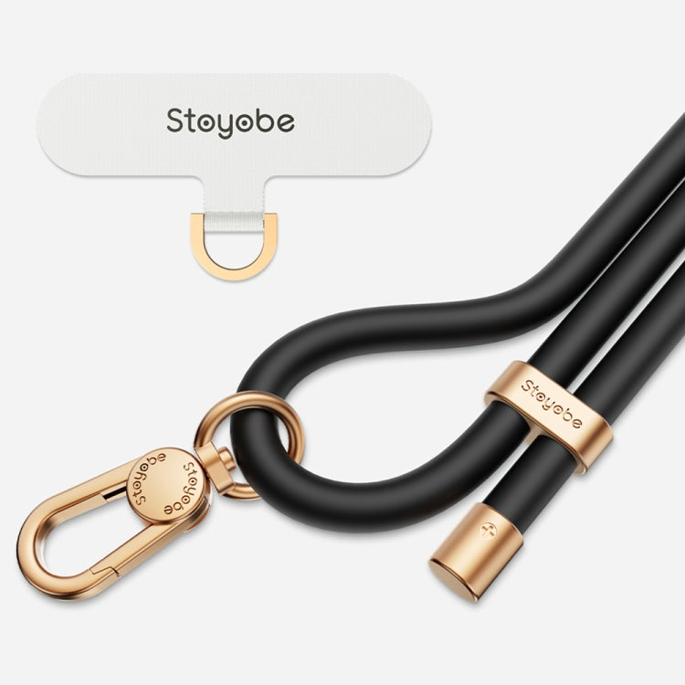 Cordón Universal de Silicona para Teléfono Dux Duics Pl-One (Negro)