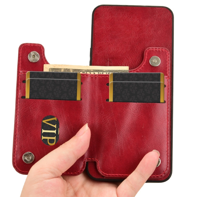 Funda para Teléfono Tecno Spark 30C con Diseño de Vaca y Tarjeta de Costura (Roja)