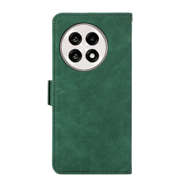 Funda de Cuero Abeel con Imán Rfid y Esmerilado para OnePlus 13R Global (Verde)