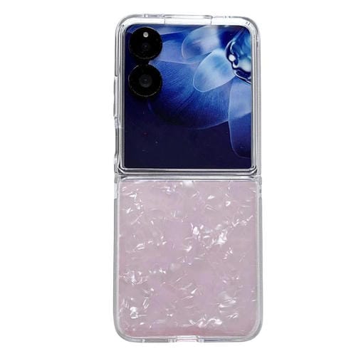 Funda con textura perlada para Xiaomi Mix Flip 2 (rosa)