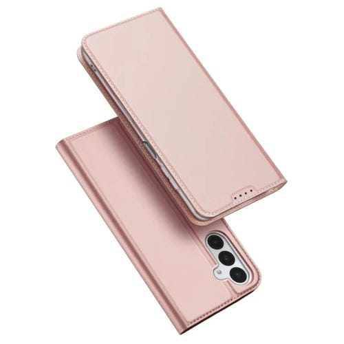 Funda de cuero con tapa DUX DUCIS Skin Pro Series para Samsung Galaxy A17 5G (rosa)