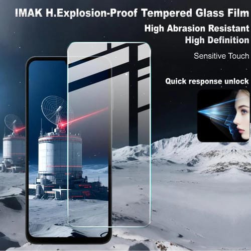 Película de vidrio templado de pantalla completa imak serie H para Samsung Galaxy A25 5G versión JPN