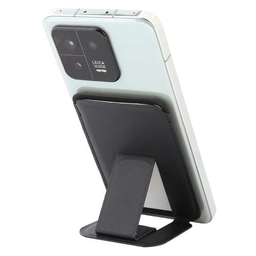 Estuche con Tarjetero Magnético Plegable Cuadrado Magsafe (Negro)