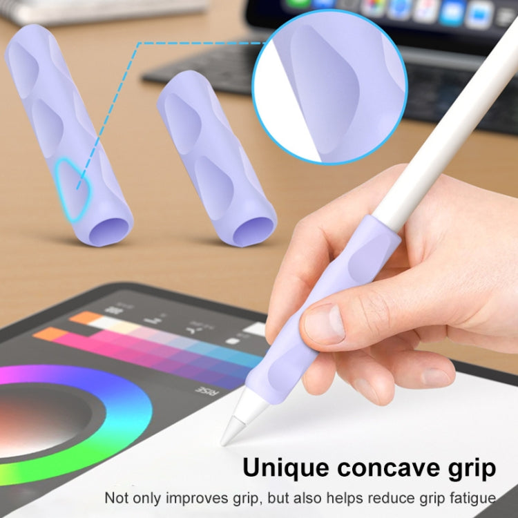 Funda Protectora Silicona Universal Lápiz Óptico Apple Pencil y Huawei M-Pencil (Azul)