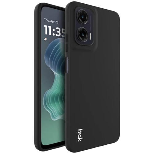 Funda de TPU Esmerilada para Motorola Moto G35 5G Imak Uc-3 Series a Prueba de Golpes (Negra)