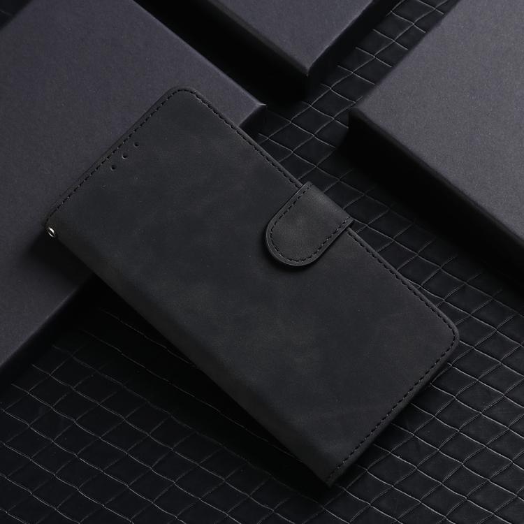Funda para iPhone 16E de Cuero con Tapa Magnética y Tacto Agradable (Negra)