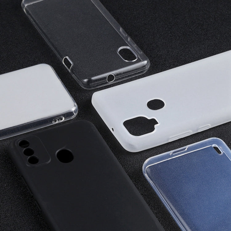Funda TPU para Teléfono Tecno Pop 9 4G, 10 Unidades (Negra)