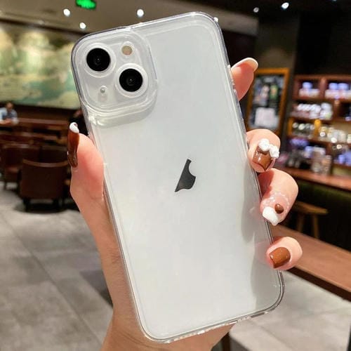 Funda TPU iPhone 13 Mini Borde Recto Diseño Ojo de Ángel (Transparente)