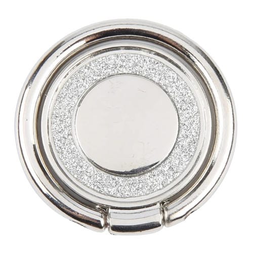 Soporte de Anillo para Teléfono Móvil Metal Brillante (Plateado)