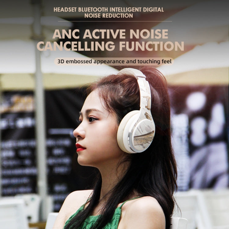 Auriculares Inalámbricos Bluetooth A6 Anc Gaming Studio (Negro)