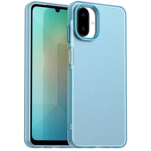 Funda híbrida de TPU a prueba de golpes para Samsung Galaxy A07 5G (azul)